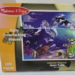 Melissa & Doug 14" x 19" Underwater Playground Puzzle
